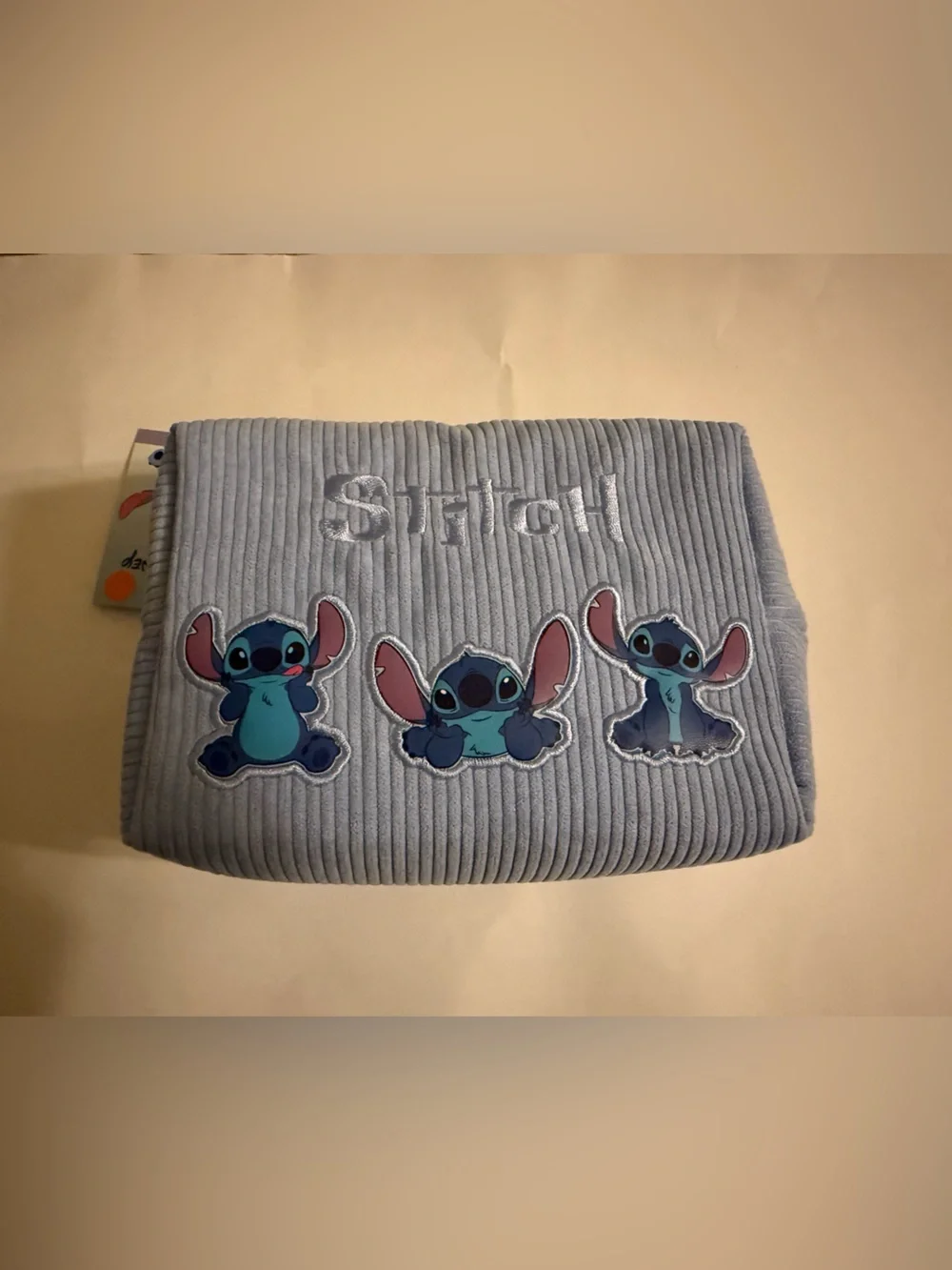 Plush Kids Backpack in Pale Blue - Cozy School Bag
